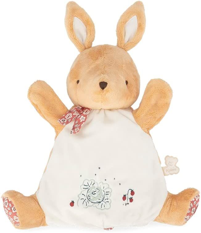  - petites chansons - marionnette lapin marron 25 cm 